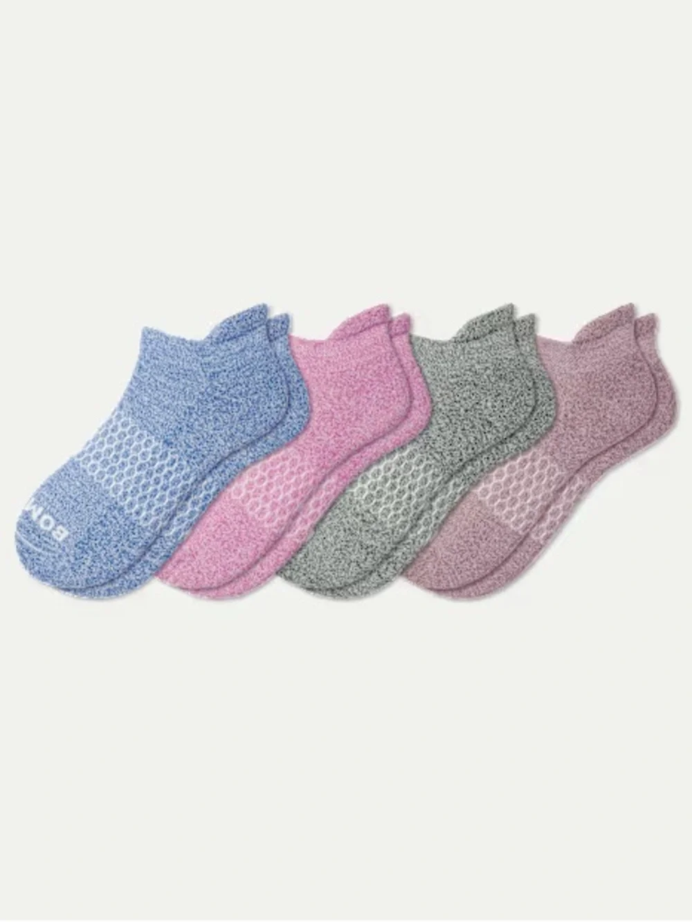 Bombas Women's Marl Ankle Sock 4-Pack - BNWT Small